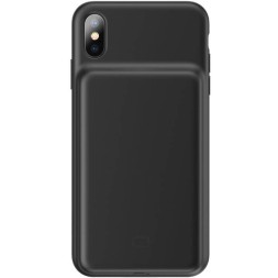 Чехол-аккумулятор Baseus для iPhone XS MaxLiqui Silicone Smart Power черный