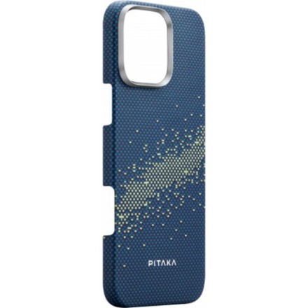 Чехол для iPhone 16 Pro Max Pitaka StarPeak Tactile Woven case (Milky Way Galaxy)