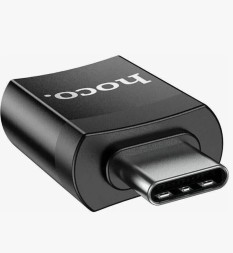 Адаптер Hoco UA17 USB 3.0 Type-C Black