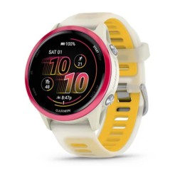 Garmin ForeRunner 570, 42mm (Bone/Mango)