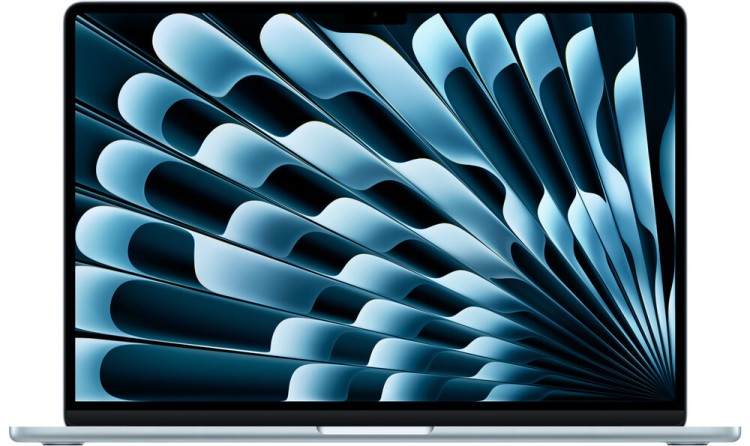Ноутбук Apple MacBook Air 15" M5 10c CPU, 10c GPU 16/512GB Sky Blue (2026)