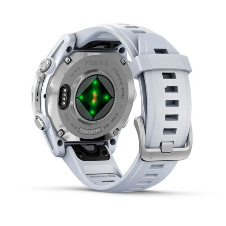 Часы Garmin Fenix 8 AMOLED, 43 mm (Silver Whitestone)