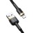Кабель Baseus Cafule Cable USB For iPhone 1.5A 2м золотой+черный